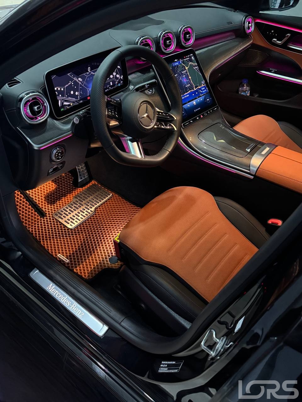 Mercedes-Benz W206 (2022 ve sonrası) modeline özel Lors EVA oto paspasları